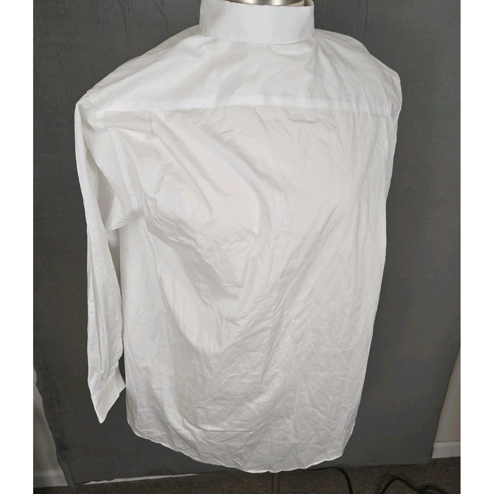 Comme des Garcons Shirt Womens Medium Deconstructed Asymmetric Cotton Button Up - Picture 3 of 7